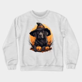 Halloween Labrador Retriever Dog #6 Crewneck Sweatshirt